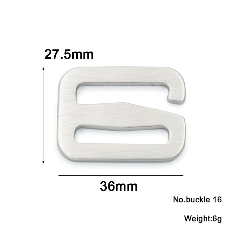 buckle 16 03 Buckle 16 Inner Size 32mm Aluminium G Hook Strong Adjustable Buckles for Strap