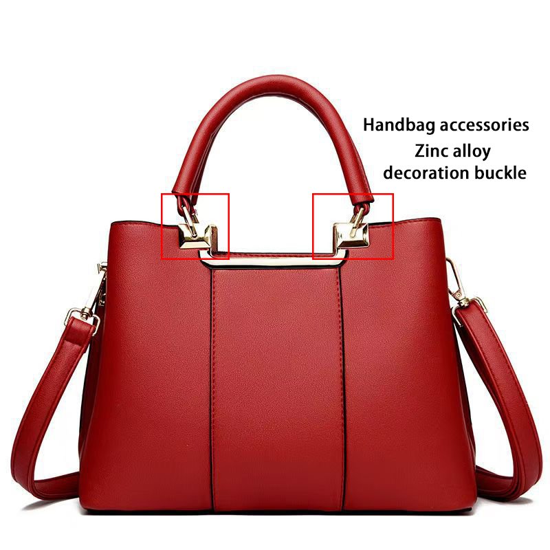 主图-08 C302 Wholesale DIY Bag Side Swivel Hoist Ring Buckle Chain Buckle Hook Connector Bag Hanger Metal D Ring With Screw Clip for Strap swivel decoration buckle with D ring 15mm good quality - Image 6