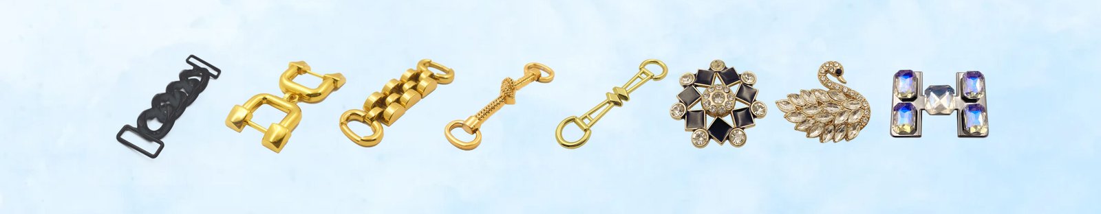 d41 environmental protection metal buckle decorative chain clothing shoes swimsuit bag accessories metal decorative buckle