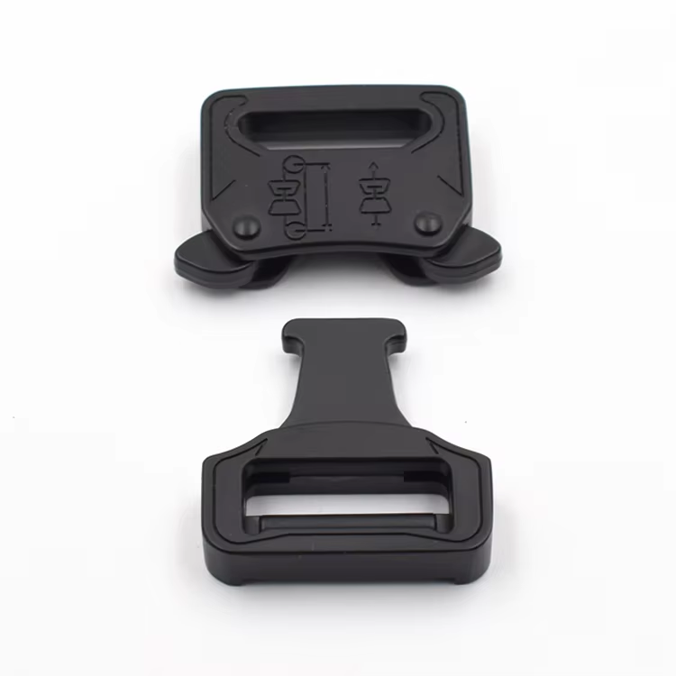 5653787628b2297ddfc14c96ac830fa E1857 Tactical Molle Black Waist Belt Durable Strong Metal Buckle - Image 4