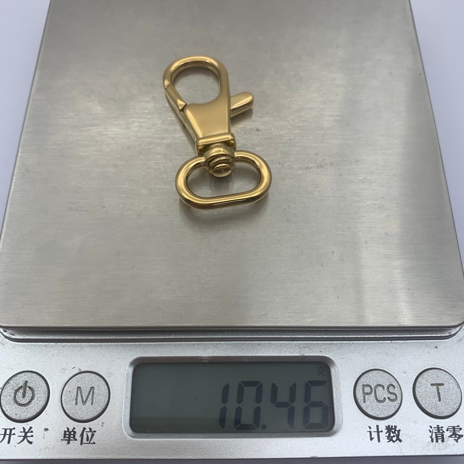 IMG_8940 SS132 16mm Stainless Steel Handbag Hardware Bag Accessories Trigger Keychain Snap Buckle for Bag Metal Bag Strap Lobster Clasp Swivel Hook - Image 4