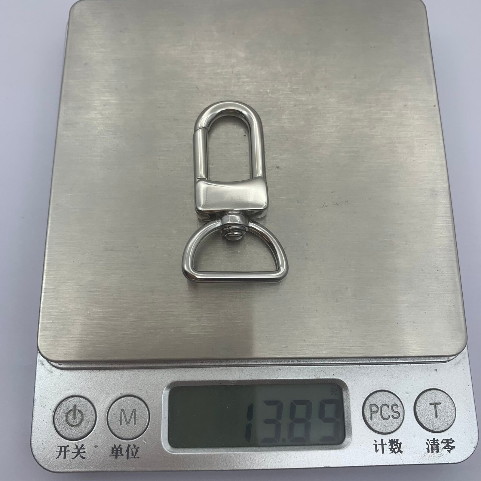 IMG_8962 SS130 Factory Direct Lanyard 316 Stainless Steel Accessories Metal Swivel Clasps Lanyard Snap Hook Lobster Claw Clasp - Image 4