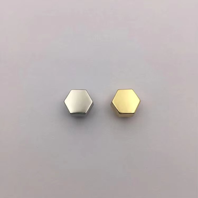 Main-01 Hexagon Screw Wholesale Hexagon Zinc Alloy Installing Head Screw Back Studs for Leather Belt - Image 2