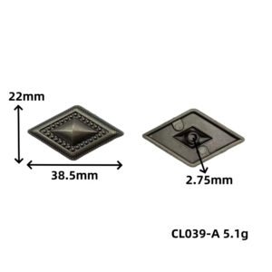 CL039-A Metal Special Shape Screw Rivets for Bags