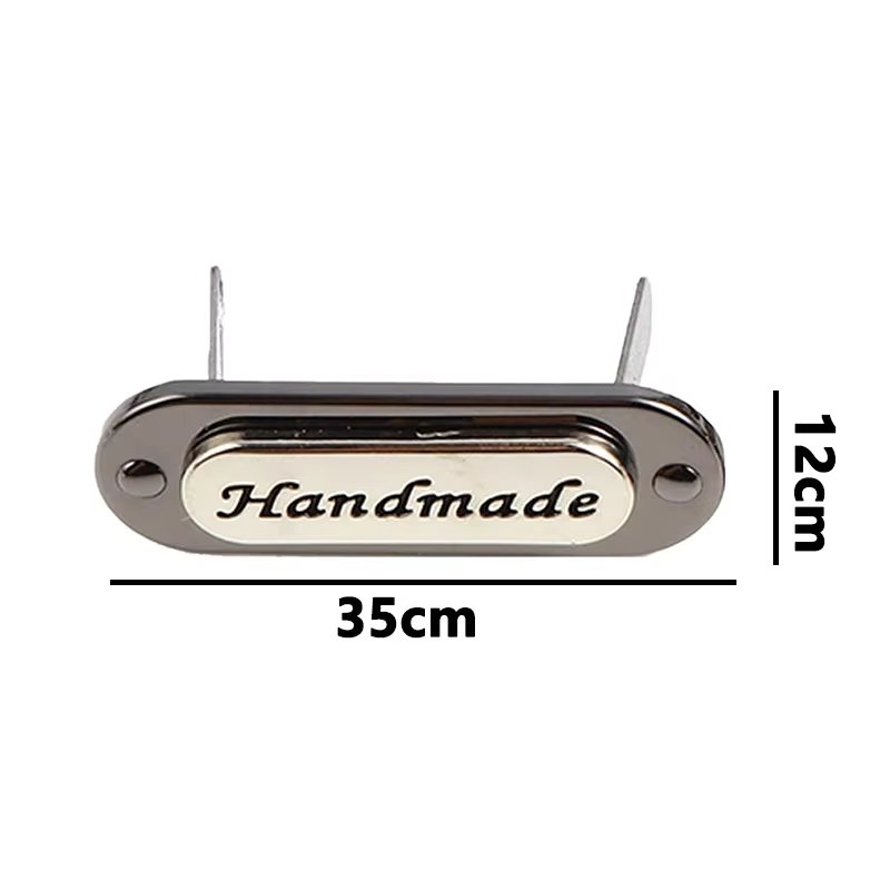 Main-02 B29 Custom Metal Logo for Handbags Plate Metal Brand Label Logo for Bag