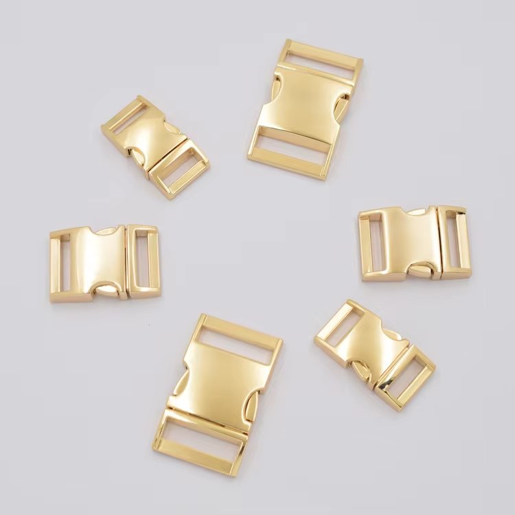 Main-03 S455 Wholesale High Quality Metal Curved Side Release Pets Collar Buckle Backpack Bag Buckle - Image 3