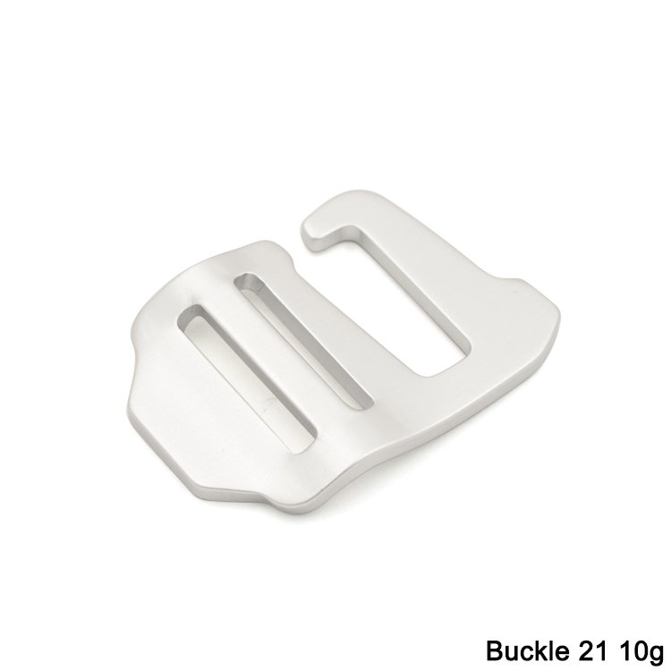 buckle 2101 Buckle 21 Adjustable 25mm Aluminium G Hook Slider Buckle Handbag Hardware Strap with Spring Webbing Bag Hardwares for Bags - Image 2