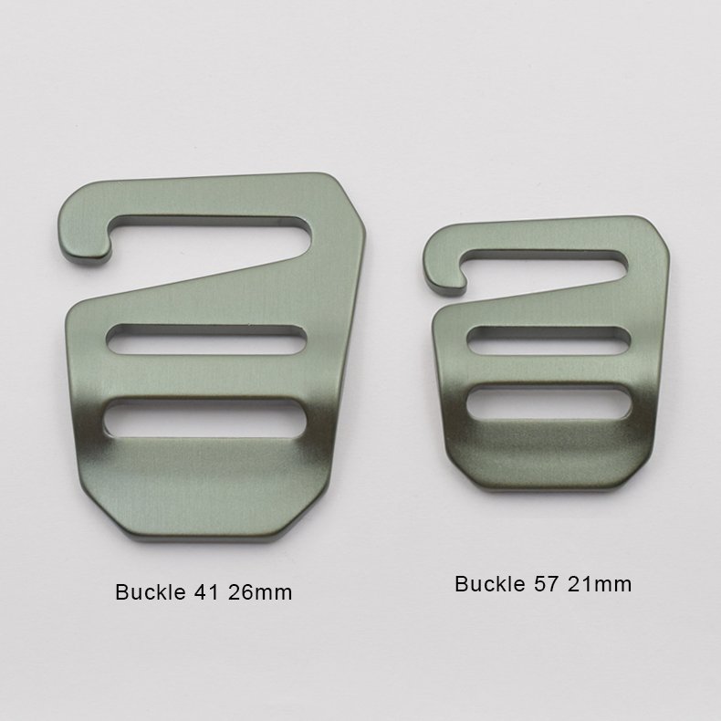 buckle 5705 Buckle 57 Tactical G buckle Outdoor Equipment Aluminum Alloy G Webbing Buckle Mountaineering Belt Functional Vest Accessories - Image 4