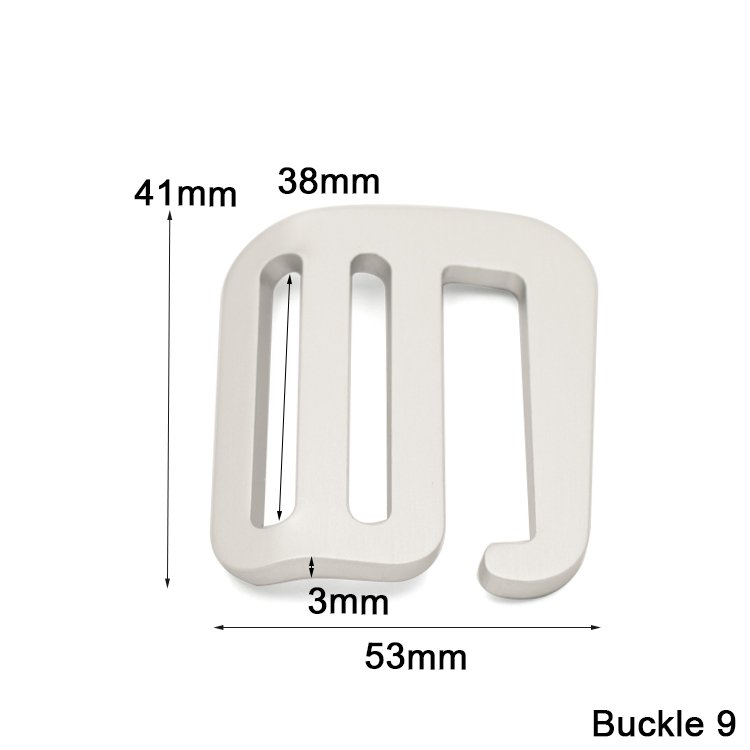 buckle 903 Buckle 09 High Quality Anodized Aluminum 25mm G Hook Buckle for Webbing