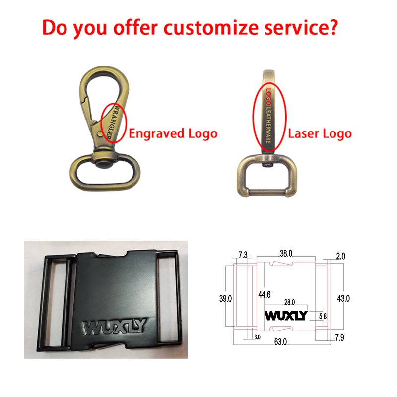 主图1 S455 Wholesale High Quality Metal Curved Side Release Pets Collar Buckle Backpack Bag Buckle - Image 5