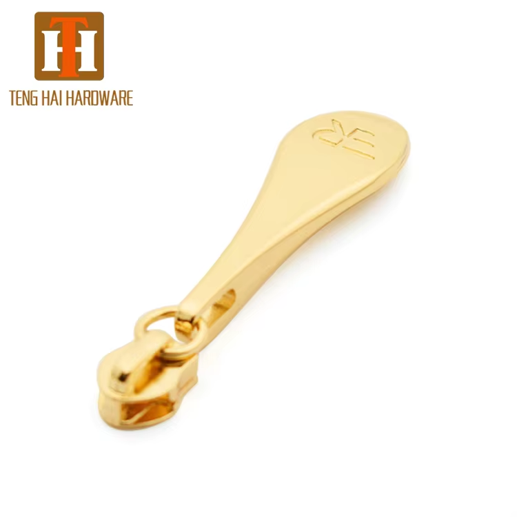 29bc5b5e-d392-4691-8634-ec715e601df4 B42 Custom Design K Gold Gold Plated Metal Zinc Alloy Zipper Puller With logo - Image 2