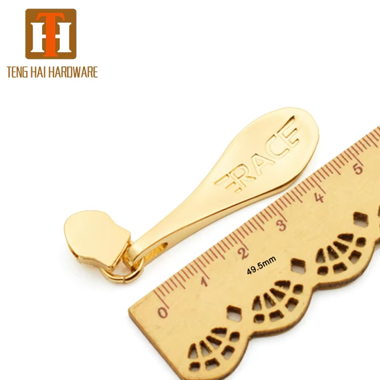 396d5784-898d-4352-8443-181ebefd8ffd B42 Custom Design K Gold Gold Plated Metal Zinc Alloy Zipper Puller With logo