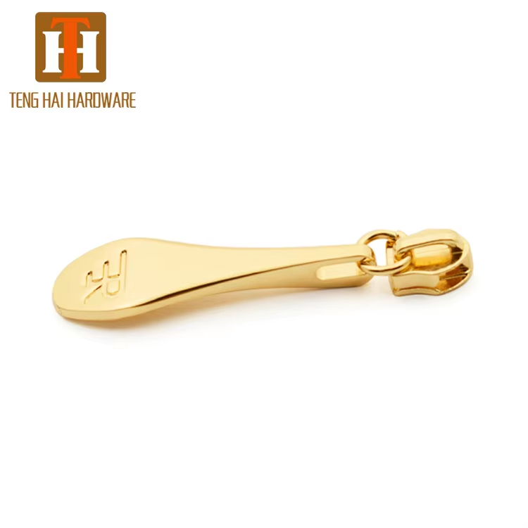 e9969268-54bb-4dcc-a583-af234890a378 B42 Custom Design K Gold Gold Plated Metal Zinc Alloy Zipper Puller With logo - Image 3
