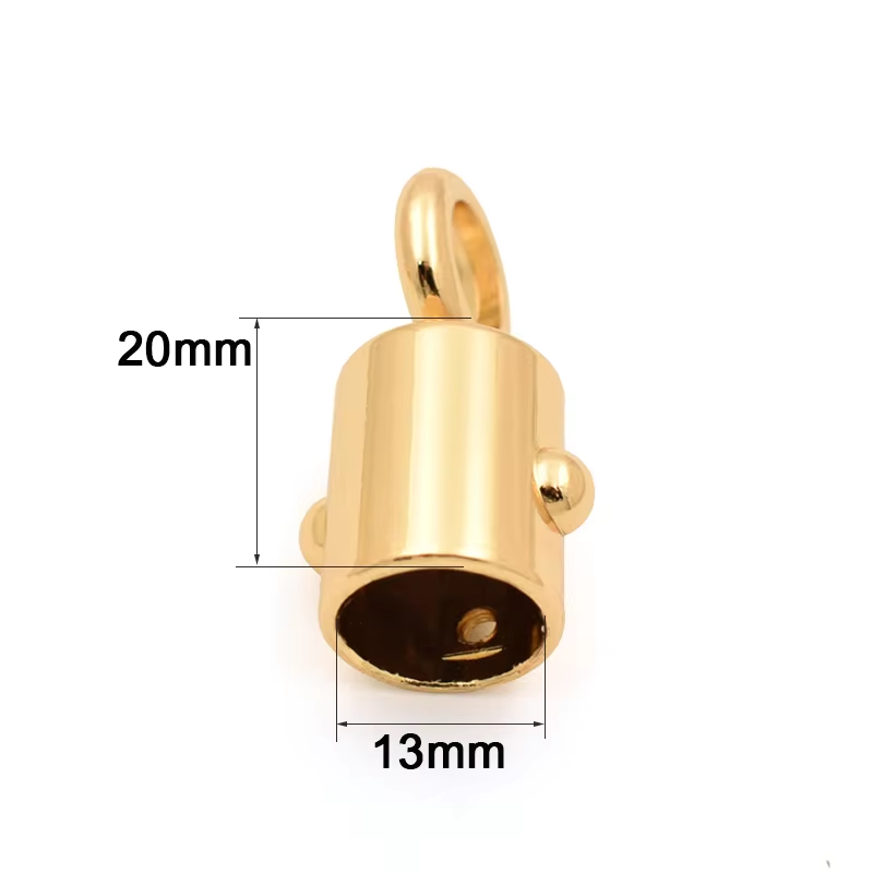 f485eaf0-9a62-4afb-a748-9a906348fe60 B136 Modern style hardware metal decoration caps for handbag bell luggage bell bag accessories - Image 4