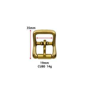 CU80 Solid Brass Bag Hardware 20mm Center bar Adjustable Pin Buckle Belt Buckle D Ring Snap Hook Accessories