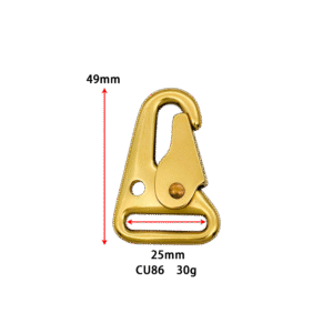 CU86 Solid Brass Eagle Beak Clasp Buckle Strong Waterproof Zinc Alloy Bag Strap Hook Clip for Purse Hardware Fitting