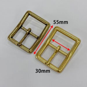 CU42 30MM Brass Buckle for Belt Head Metal Copper Pin Buckles DIY Manual Craft Decoration Belts