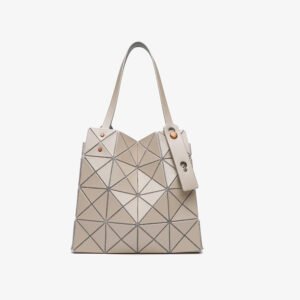 638 Hot Sale Frosted Illusion Geometric Diamond Tote Bag Zipper Closure Versatile Large-Capacity Single-Shoulder Handbag Two Handles