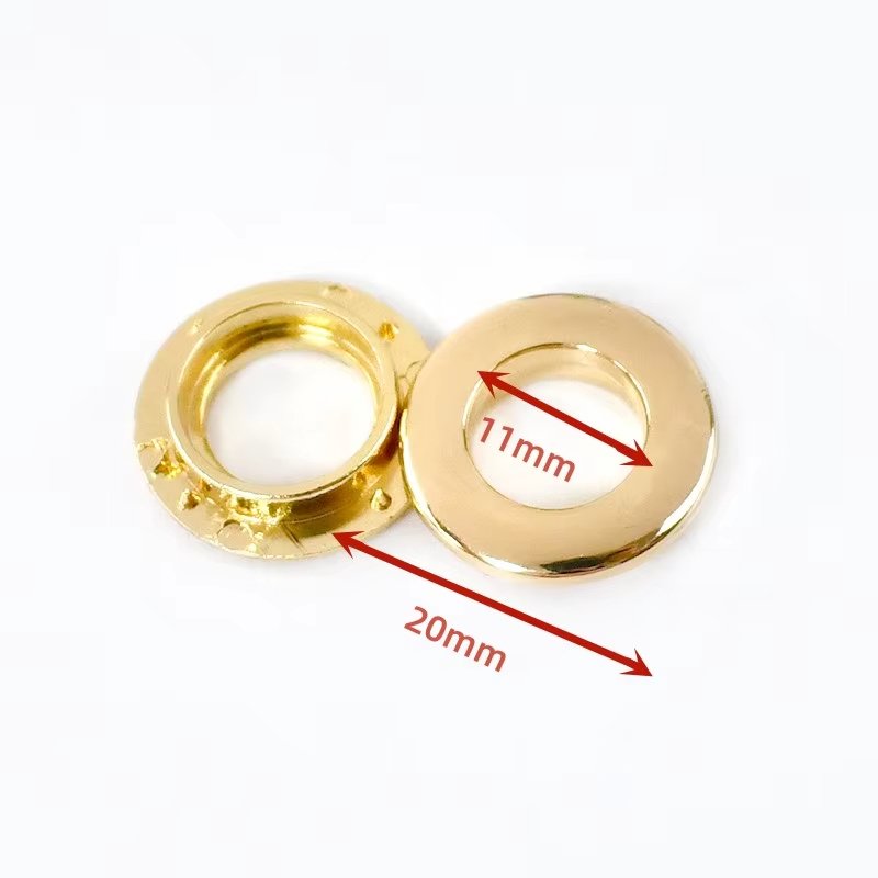 11mm diy sewing luggage hardware accessories grommet perforated o ring clasp zinc alloy die casting eyelets buckle 11mm diy sewing luggage hardware accessories grommet perforated o ring clasp zinc alloy die casting eyelets buckle