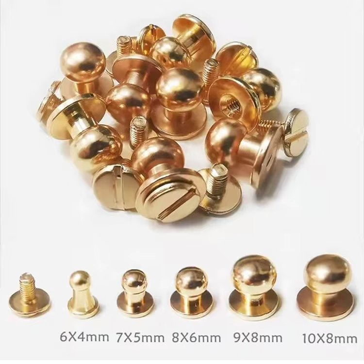 4/5/6/7/8/9/10mm round knob rivets metal monk head screws studs alloy nail buckle tack cloth button bag leather crafts 4/5/6/7/8/9/10mm round knob rivets metal monk head screws studs alloy nail buckle tack cloth button bag leather crafts