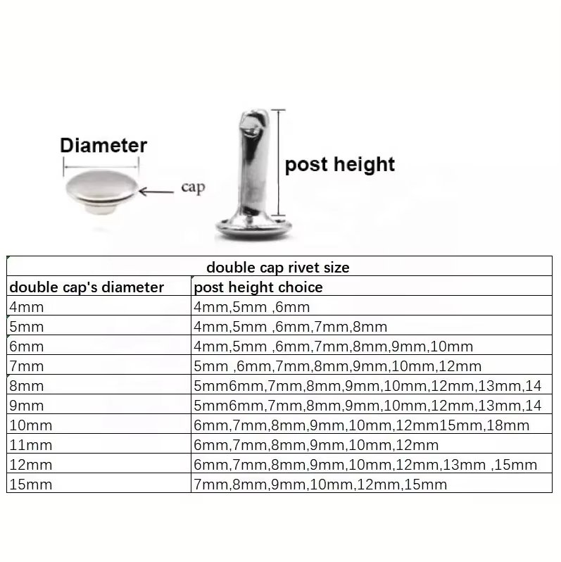 double cap double cap rivets metal brass round double cap studs rivet 4mm 5mm 6mm 7mm 8mm 9mm 10mm 11mm 12mm 15mm for leather double cap double cap rivets metal brass round double cap studs rivet 4mm 5mm 6mm 7mm 8mm 9mm 10mm 11mm 12mm 15mm for leather