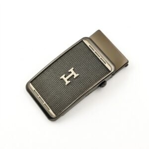 z607 35mm clamp on belt buckle zinc alloy no sew clip pin buckles metal strap fastener for men's adjustable diy leather belts
