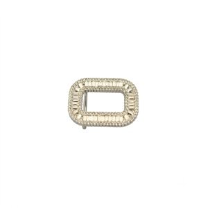 z610 35mm heel bar belt buckle zinc alloy screw fix pin buckles single prong metal fastener for men's casual leather straps (copy)