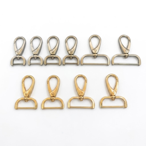 g725 2 sizes antique brush bronze swivel trigger hooks rectangle d ring base bag strap clips (copy)