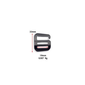 g307 gunmetal zinc alloy g hook buckle adjustable metal strap hook for bag