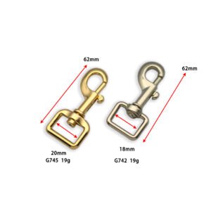 Home-Tenghai hardware g745 zinc alloy swivel snap hook metal lobster clasp dog leash trigger snap hook for bag strap hardware